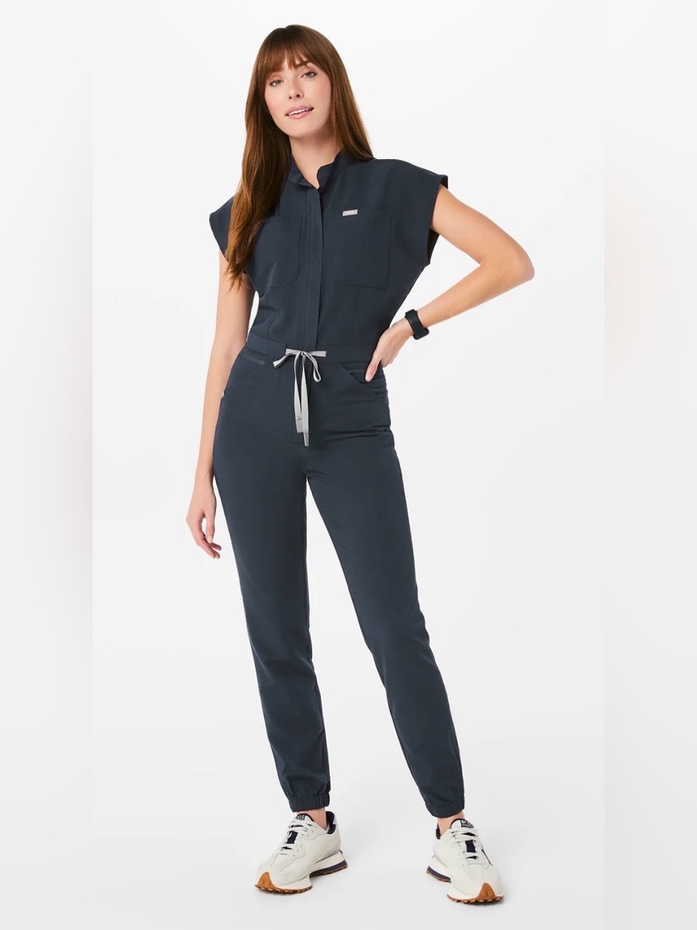 Figs Dark Harbor Scrubs Jumpsuit